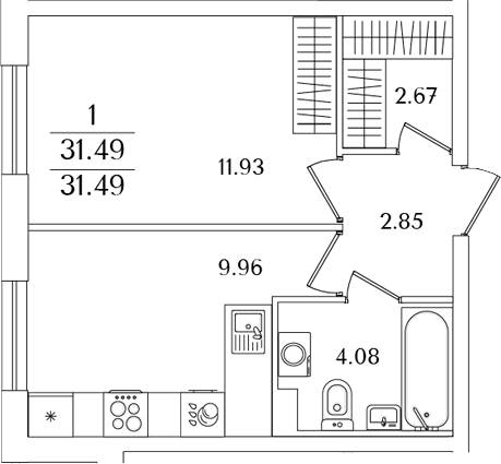 Планировка квартиры