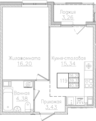 Планировка квартиры
