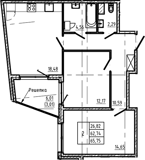 Планировка квартиры