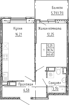 Планировка квартиры