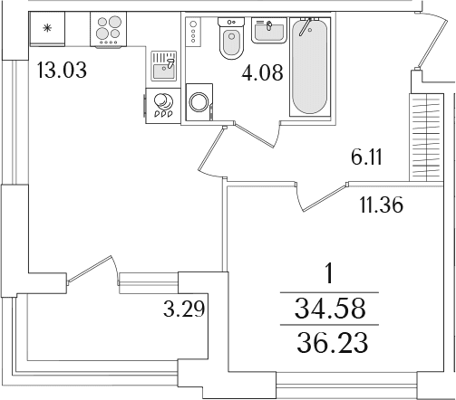 Планировка квартиры