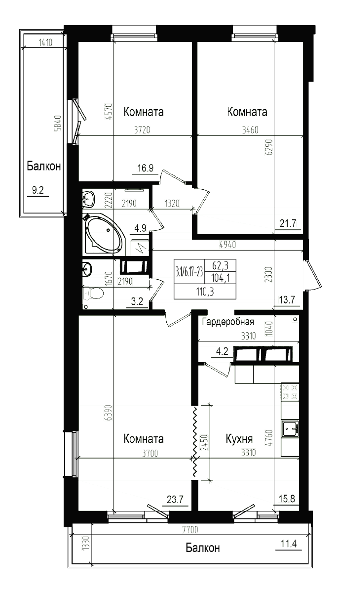 Планировка квартиры
