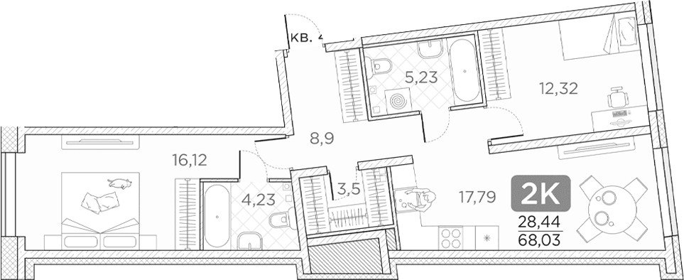 Планировка квартиры