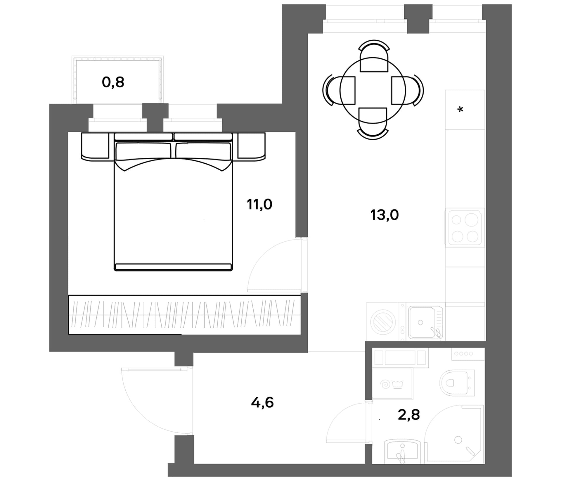 Планировка квартиры