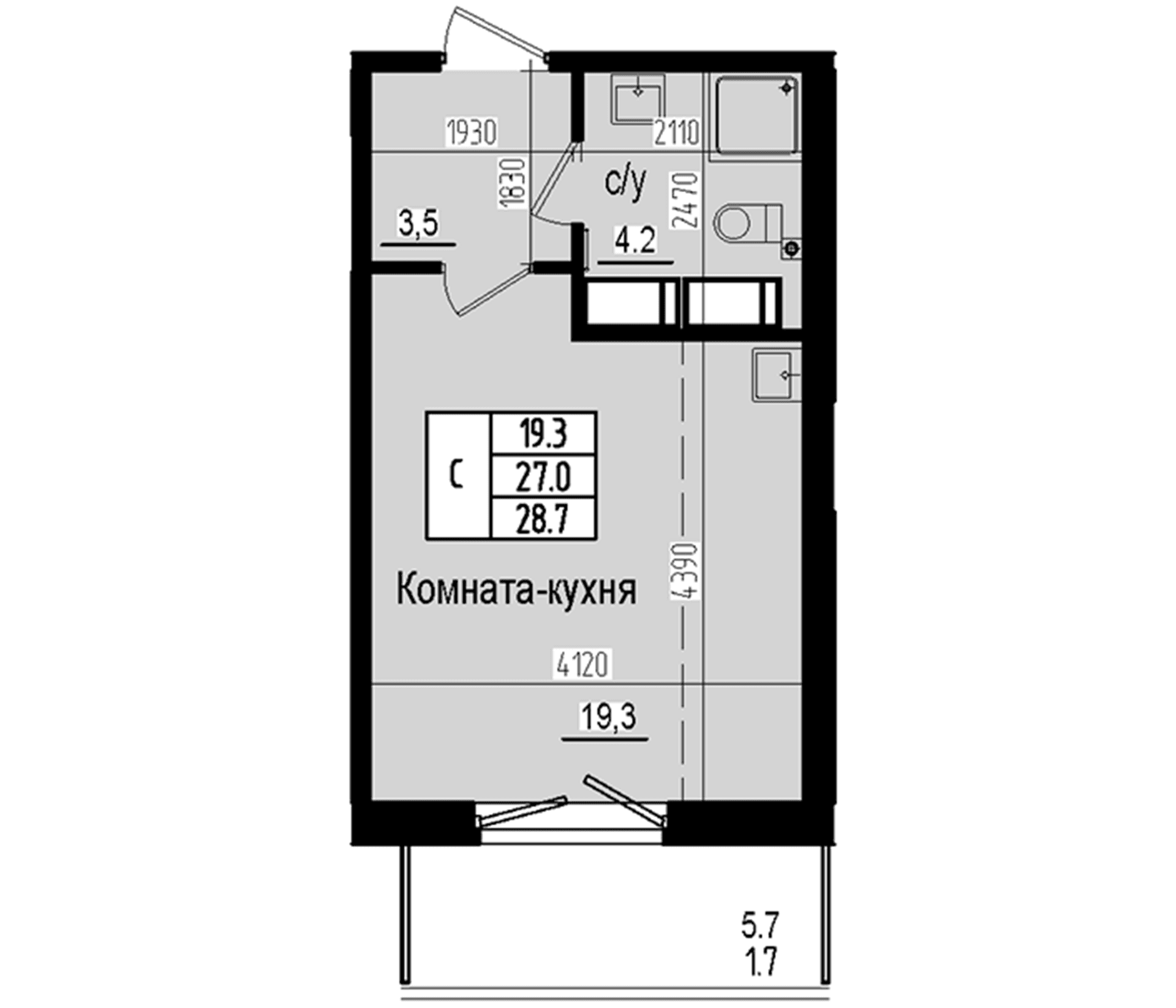 Планировка квартиры