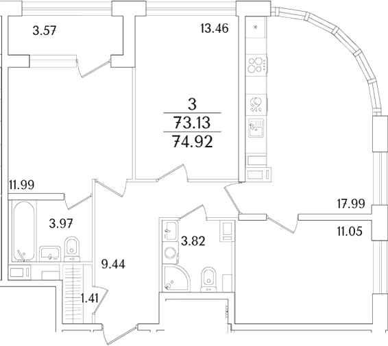 Планировка квартиры