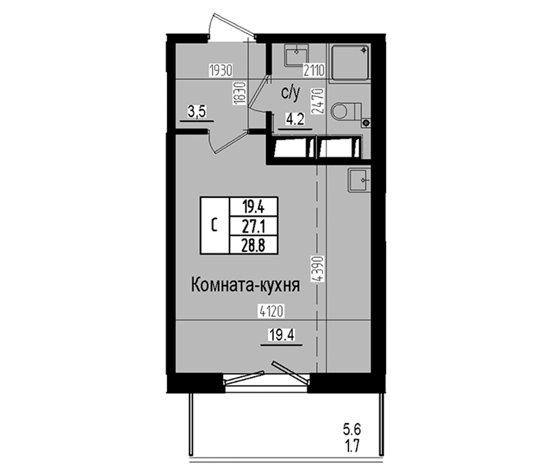 Планировка квартиры