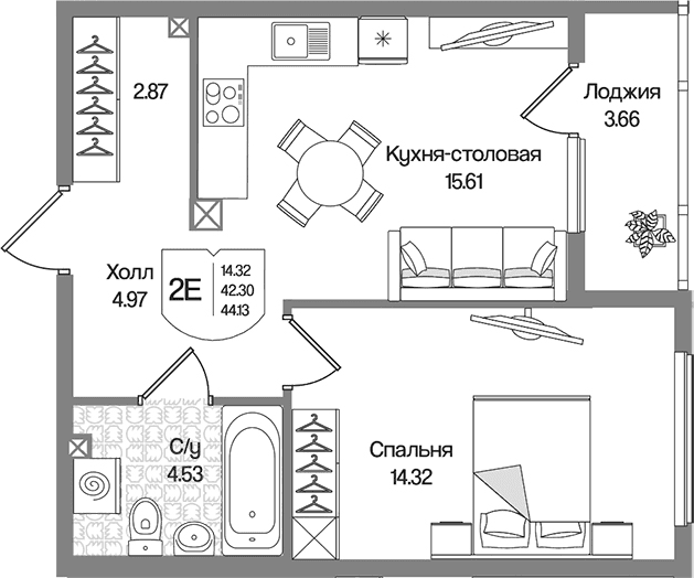 Планировка квартиры