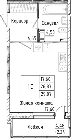 Планировка квартиры