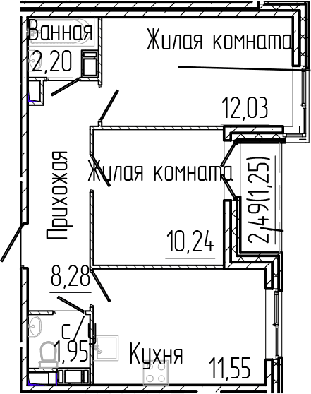 Планировка квартиры