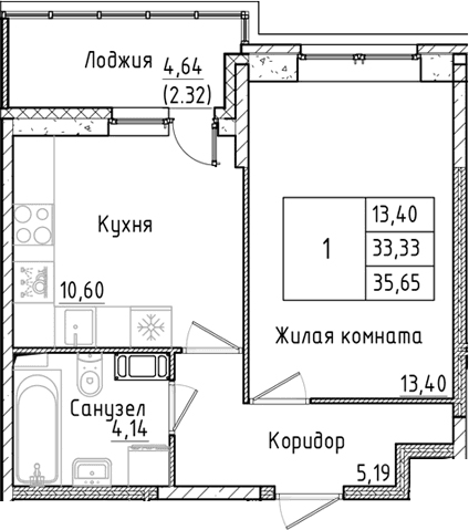 Планировка квартиры