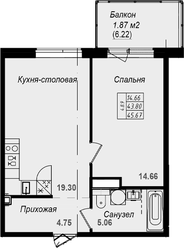 Планировка квартиры