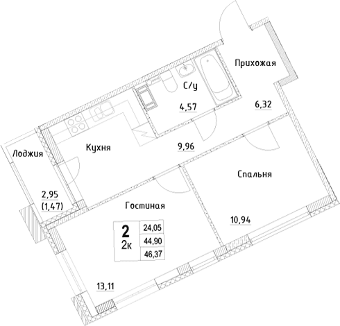 Планировка квартиры