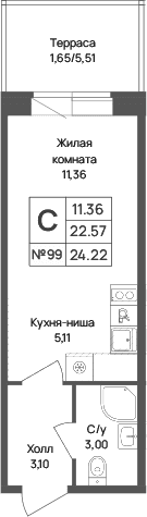 Планировка квартиры