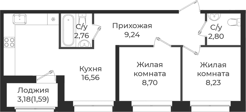 Планировка квартиры
