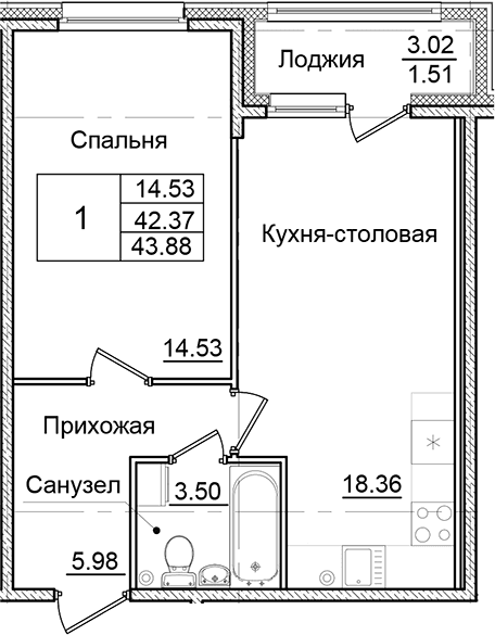 Планировка квартиры