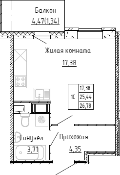 Планировка квартиры