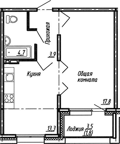 Планировка квартиры