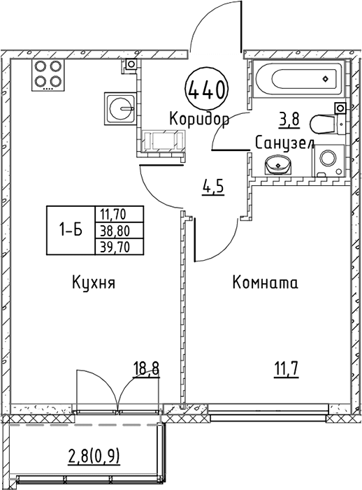 Планировка квартиры