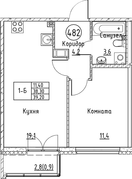 Планировка квартиры