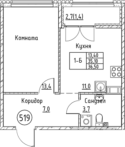 Планировка квартиры