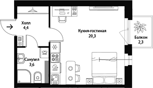 Планировка квартиры