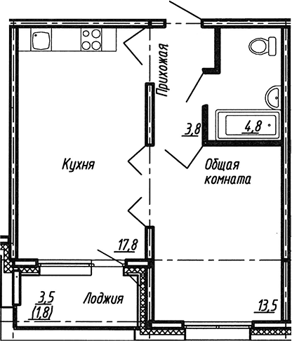 Планировка квартиры