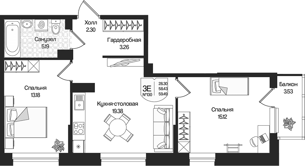 Планировка квартиры