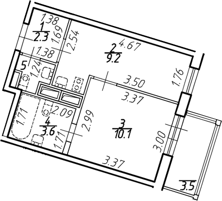 Планировка квартиры