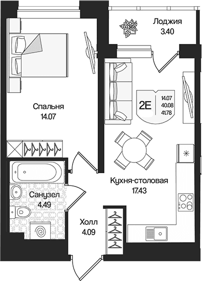 Планировка квартиры