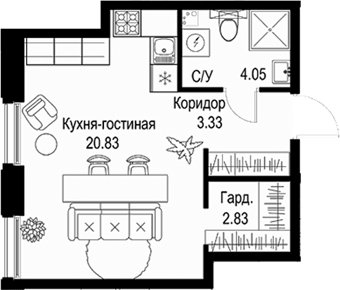 Планировка квартиры