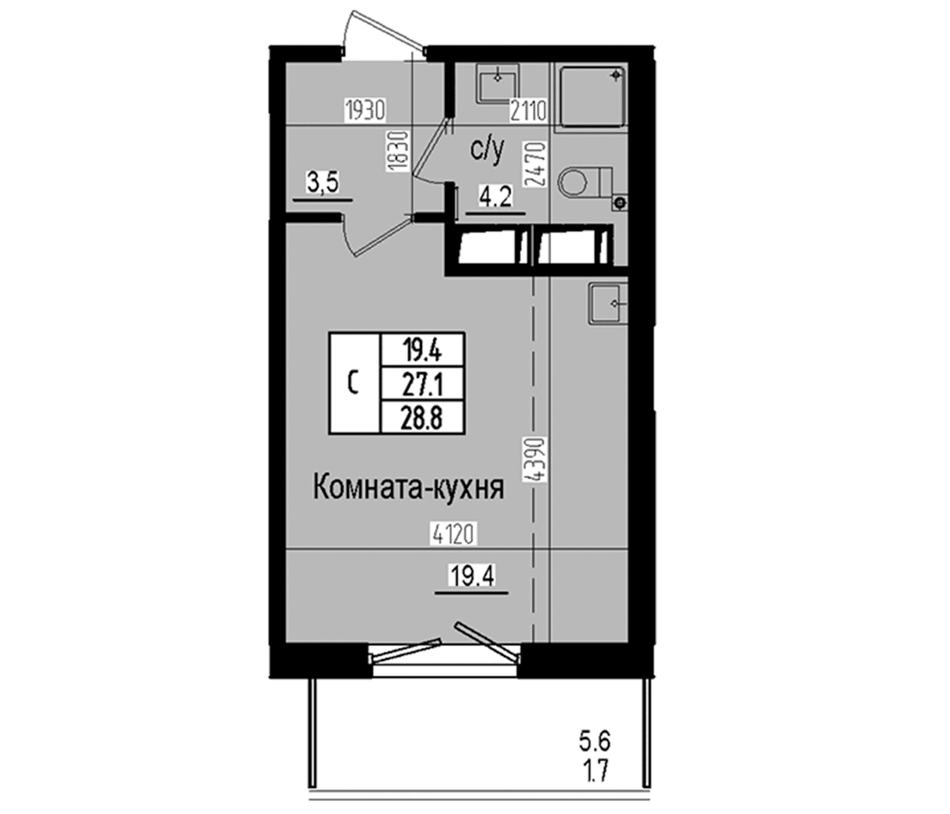 Планировка квартиры