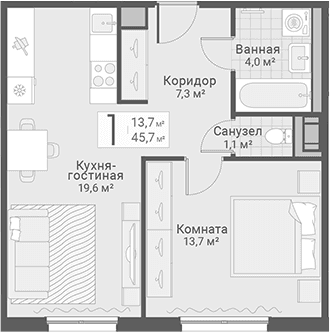 Планировка квартиры