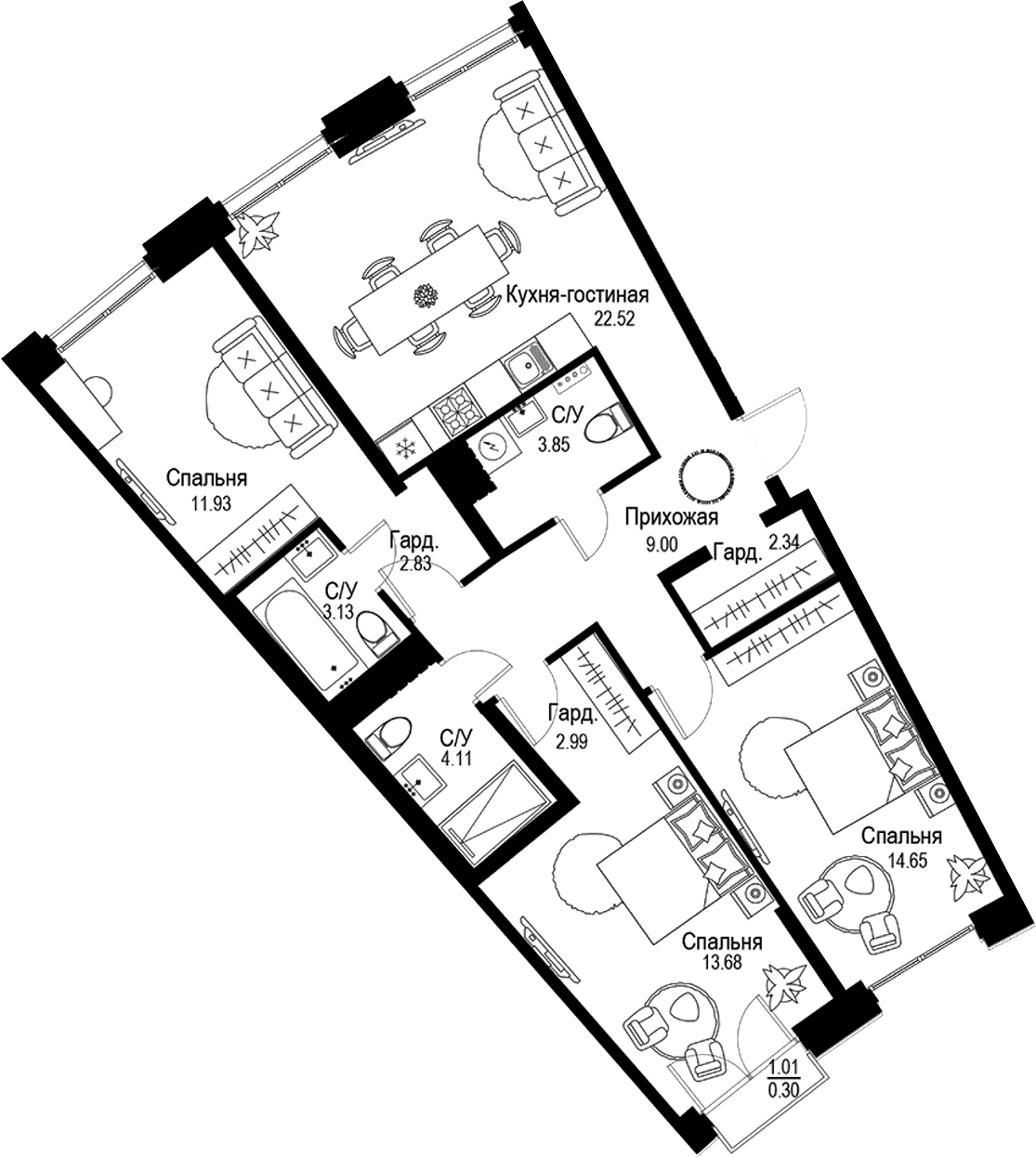 Планировка квартиры