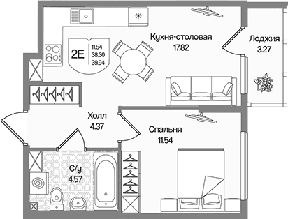 Планировка квартиры