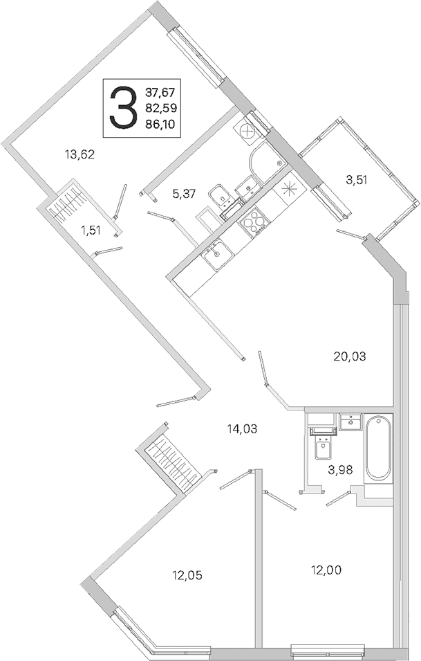 Планировка квартиры