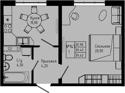 Планировка квартиры