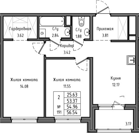 Планировка квартиры