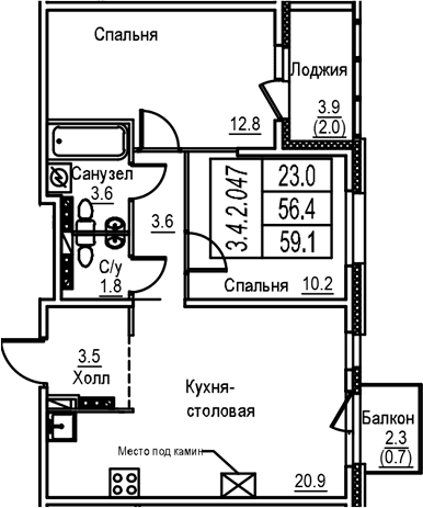 Планировка квартиры