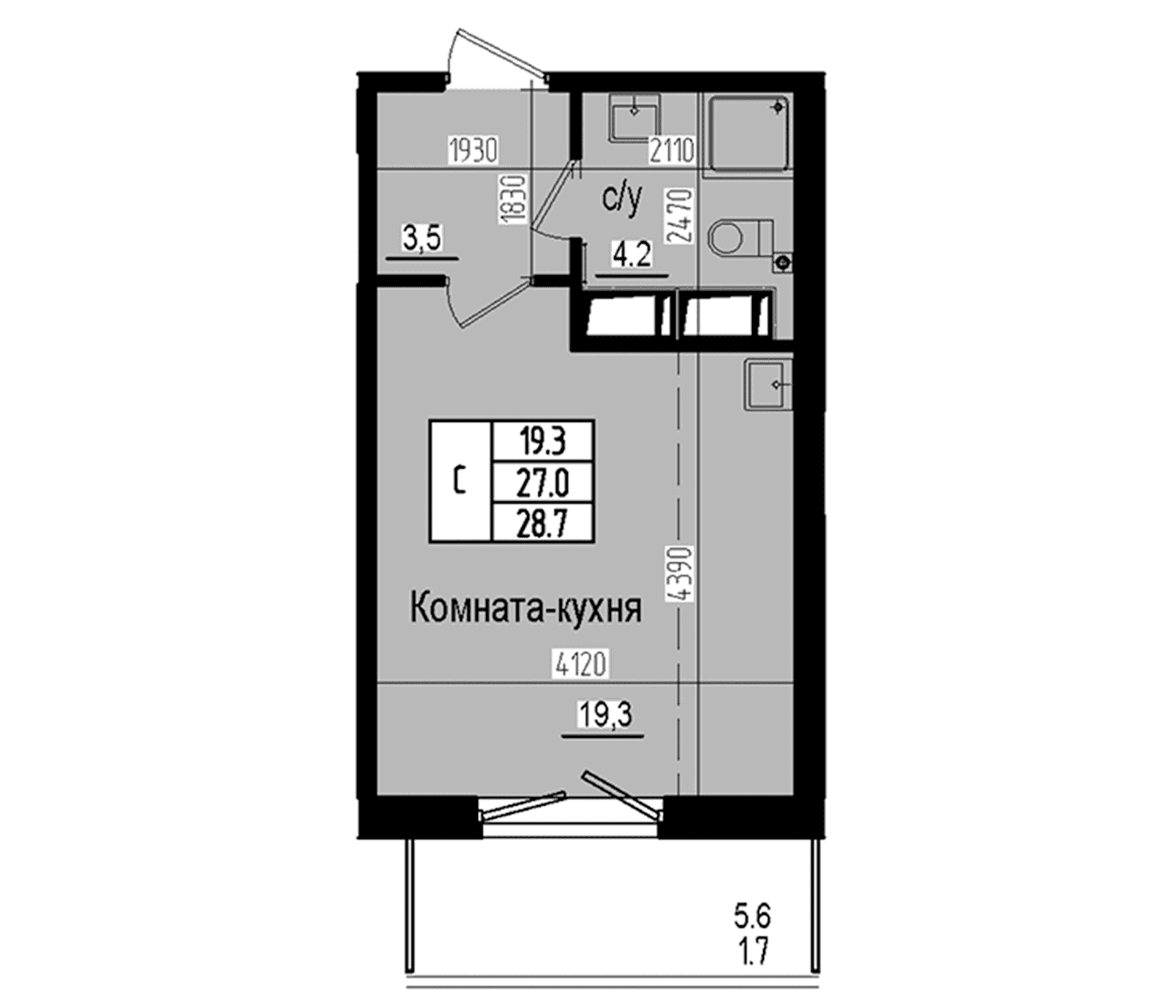 Планировка квартиры