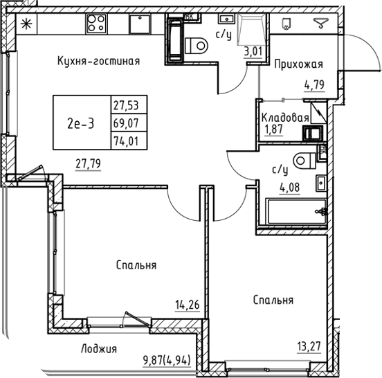 Планировка квартиры