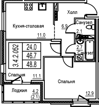 Планировка квартиры