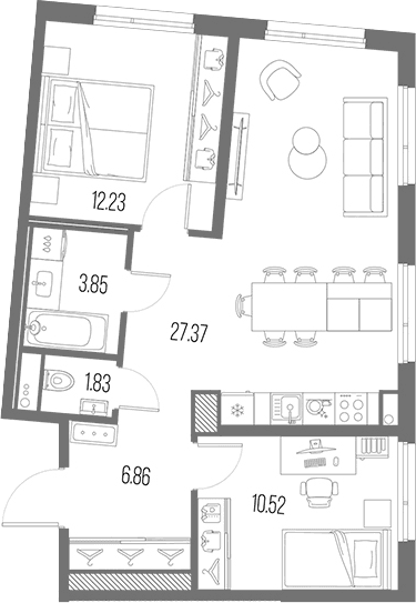 Планировка квартиры