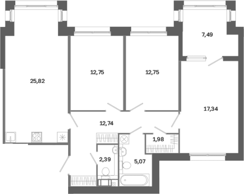 Планировка квартиры