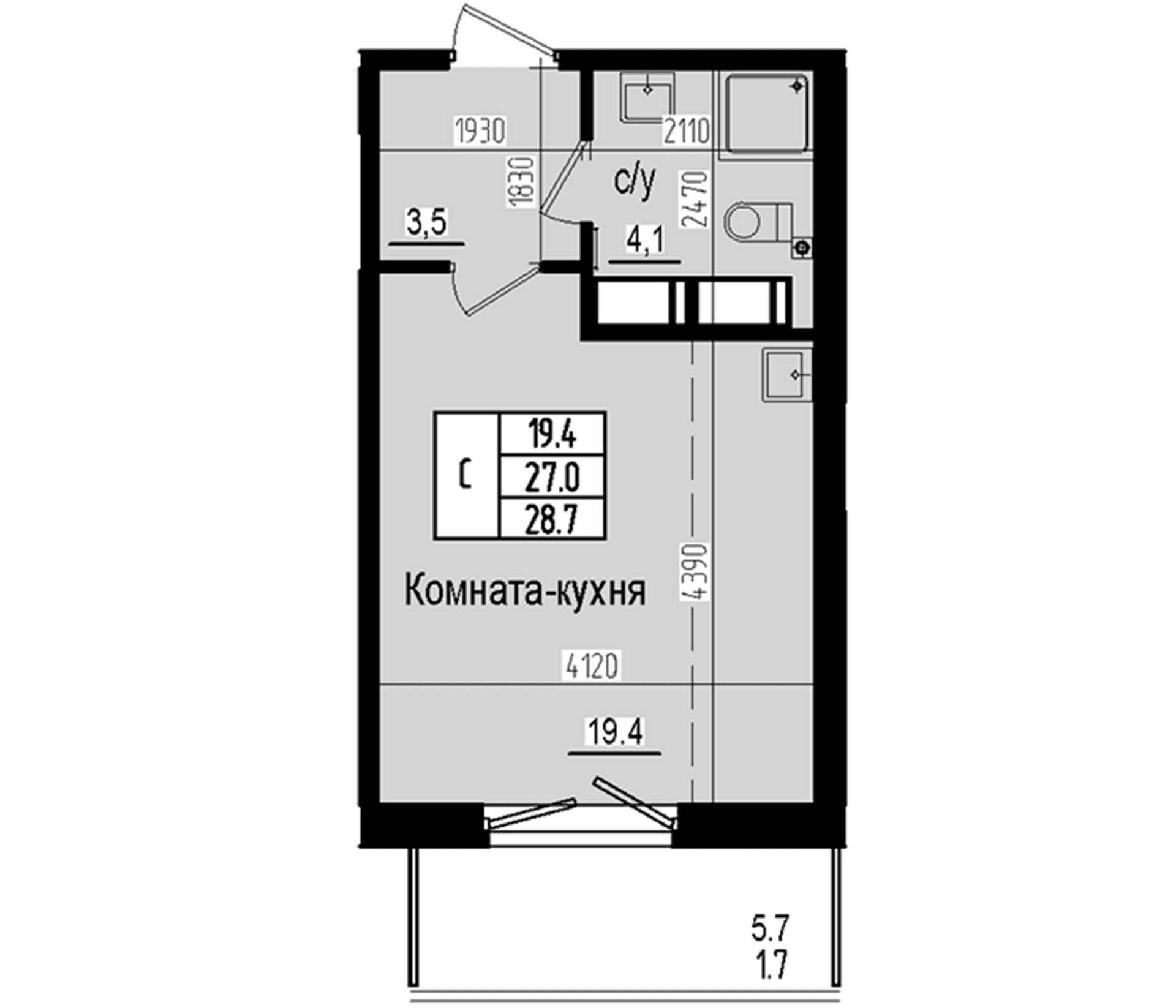Планировка квартиры