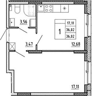 Планировка квартиры