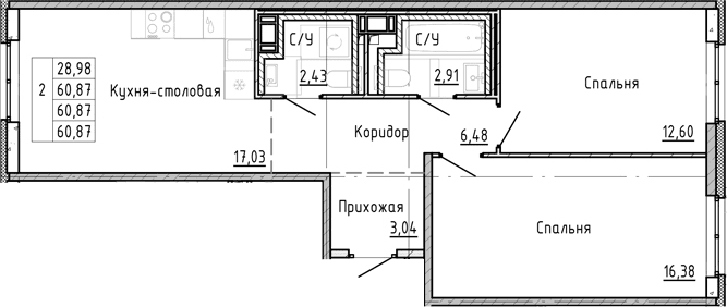 Планировка квартиры