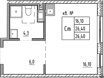Планировка квартиры