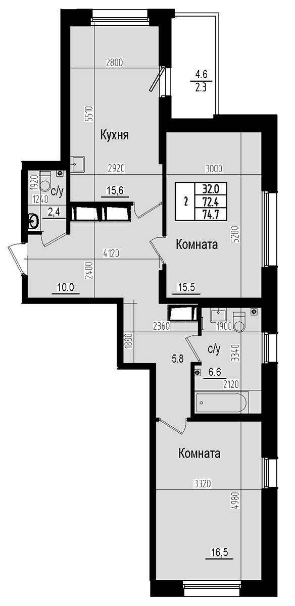 Планировка квартиры