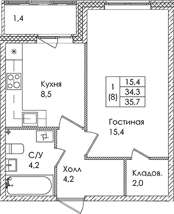 Планировка квартиры